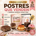 CURSO COMPLETO - Postres que venden y generan ingresos desde casa + Bonos + Extras